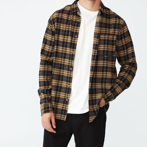 Cotton On Other - NWT Cotton on Camden Long Sleeve Shirt Long Sleeve Plaid Button Down